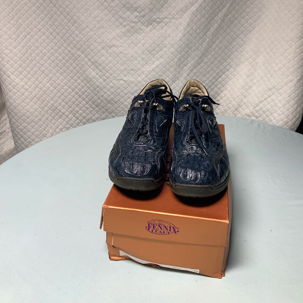 FENNIX CAIMAN & HORN BACK SNEAKERS
